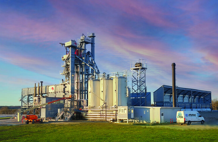 Turkish firm E-MAK has supplied asphalt plant technology to a customer in Denmark