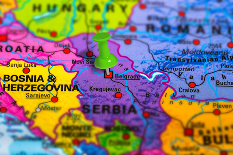 Serbia’s road network is being improved – image courtesy of © Bennymarty, Dreamstime.com