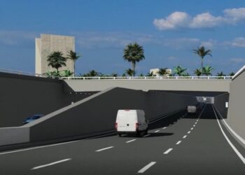 A new cut and cover tunnel project is being built in Ivory Coast