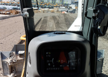 The Generation 8 dozer cabs come from a supplier in Germany but are built to LWT's design and offer good all-round visibility