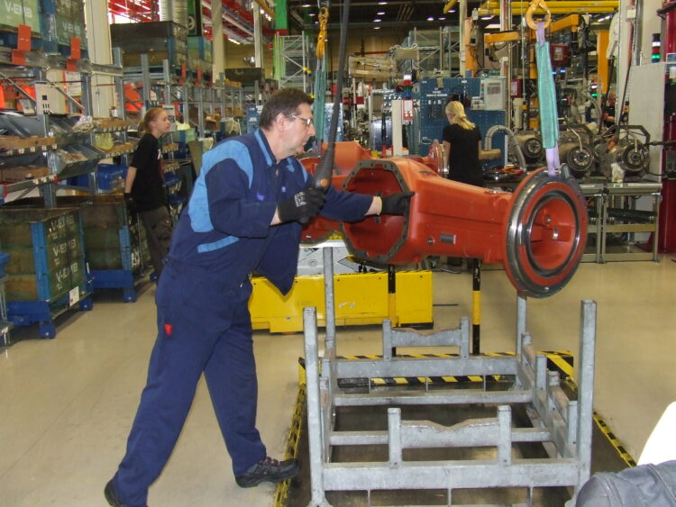 Reduced demand for machines in China has impacted on Volvo CE’s results for Q1, 2022