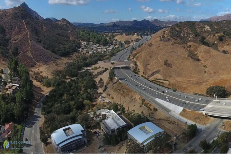 The planned Wallis Annenberg Wildlife Crossing over California’s Freeway 101 near Los Angeles will cost around $90 million (image courtesy of the Resource Conservation District of the Santa Monica Mountains, RCDSMM)