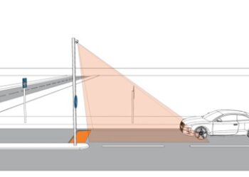 When radar detects a speeding vehicle approaching the Actibump, the system's hatch lowers a few centimetres into the road surface, creating an indentation which in turn creates a ‘bump' for the passing driver - a reminder to slow down