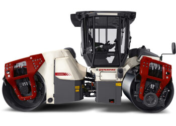Dynapac's new CO6200VI model is the firm's top-of-the-range oscillation compactor