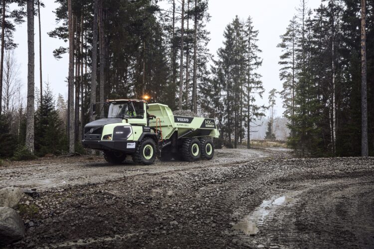 Volvo CE’s fuel cell-powered ADT will now start testing