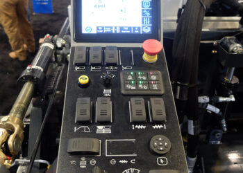 Astec is offering new controls for its RP highway class pavers