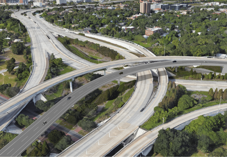 Webuild’s US subsidiary Lane Construction will carry out a major interchange project in Florida - image © courtesy of Webuild