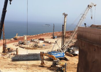 A new road connection will improve transport to and from the Port of Oran in Algeria – image © courtesy of Trevi Group