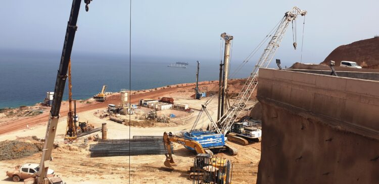 A new road connection will improve transport to and from the Port of Oran in Algeria – image © courtesy of Trevi Group