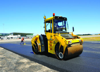 According to Trimble, the Roadworks Paving Control Platform for Asphalt Compactors can help operators of all skill levels improve the speed, accuracy and ease of asphalt compaction