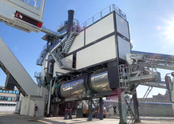 Marini claims its innovative asphalt batching plant offers high RAP use