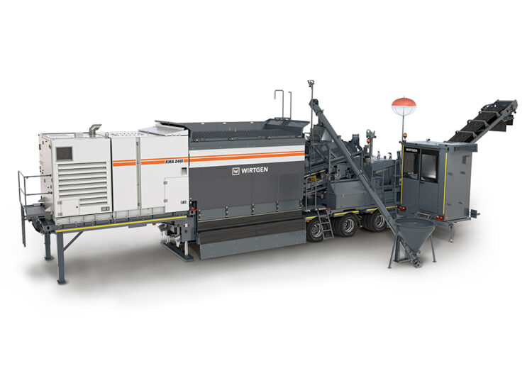Wirtgen’s new cold mixing plant offers quality output