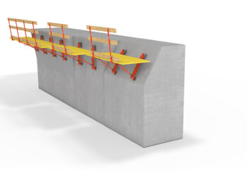 For short bridge superstructures up to 200m long, the VGK Cantilevered Parapet Bracket is a safe, rational and efficient solution