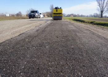 Regenerated asphalt with Simex ART after compaction