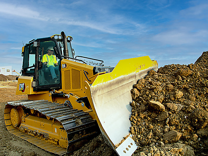 Caterpillar technology makes the D4 dozer ready for operators of every skill level