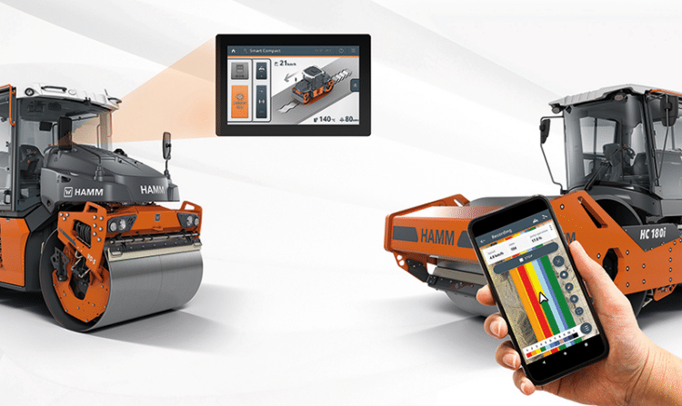 Hamm’s sophisticated smart compaction technology