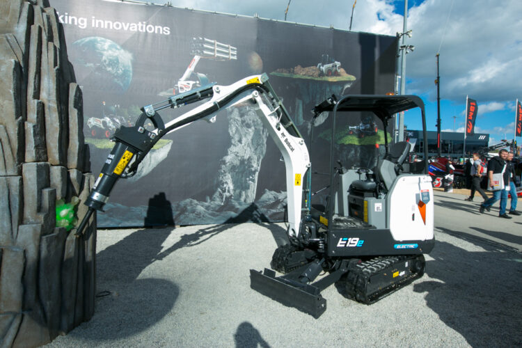 The new 2-tonne E19e makes its debut at Bauma 2022