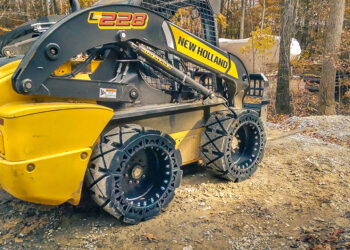 Evolution Wheel's EWRS-HS has double the surface area of the EWRS-AT Series to better spread out the weight of the machine