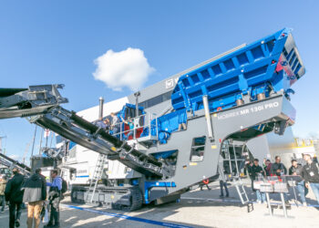 Kleemann’s electric-drive MOBIREX MR 130(i) PRO impact crusher