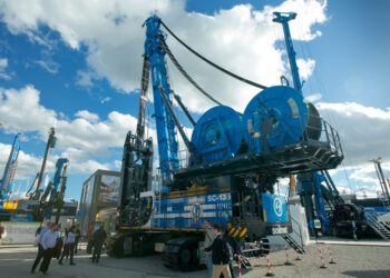 Soilmec’s new SC-135 is top-of-the-range from the piling rigs