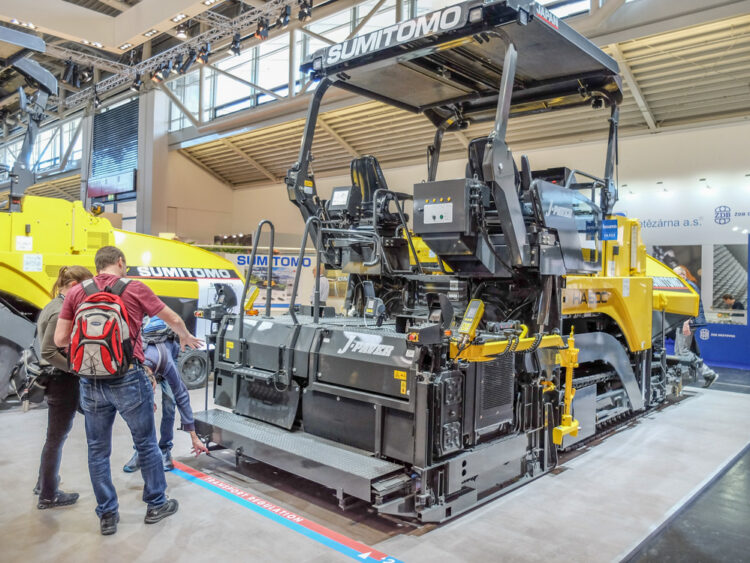 Sumitomo is now offering its new HA60-11 paver in wheeled as well as tracked variants