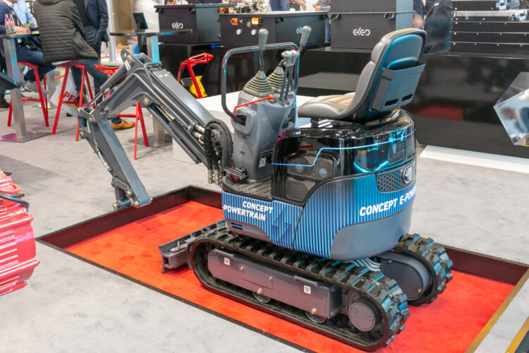 Yanmar’s electric excavator is a quiet, zero-emission machine designed to meet taxing emissions restrictions