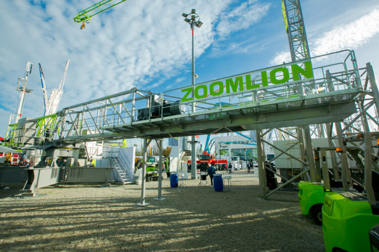 Zoomlion is launching its R220-10S tower crane onto the European market