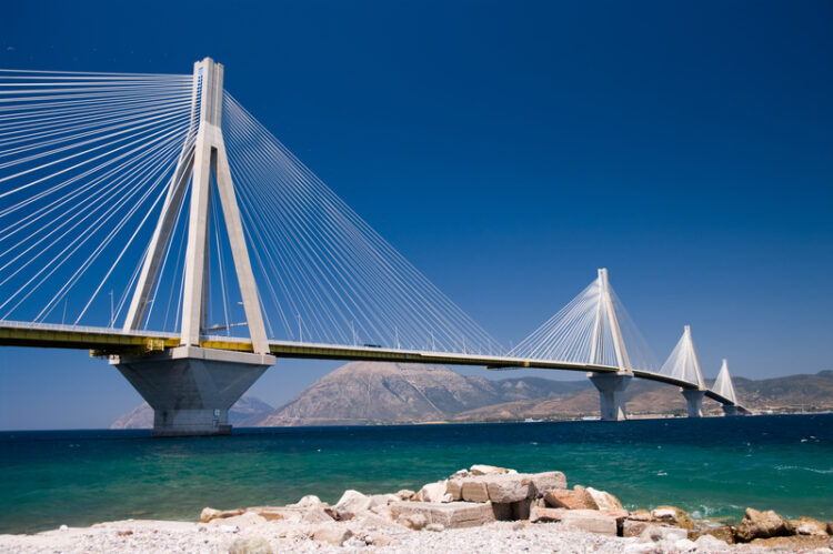 VINCI has increased its stake in the Rion–Antirion Bridge in Greece – image courtesy of © Ollirg | Dreamstime.com