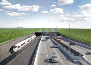 Doka has picked up the scaffolding, formwork and associated services contract for Northern Europe's largest infrastructure project, the immersed Fehmarnbelt Tunnel now under construction between Denmark and Germany (© Femern A/S)