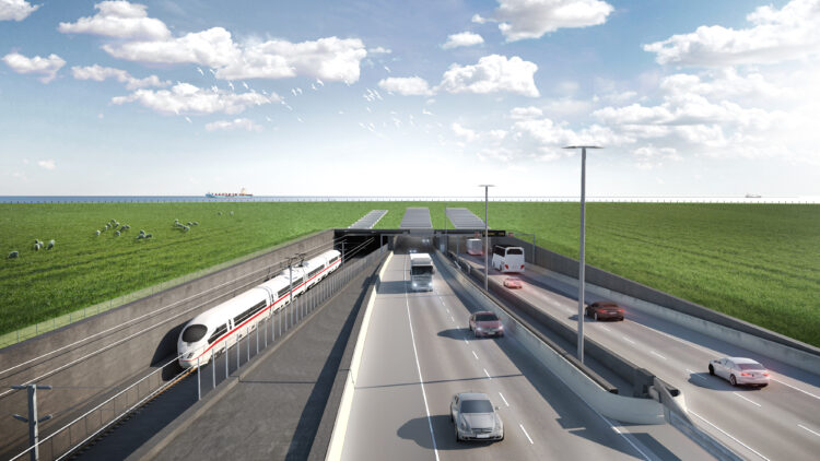 Doka has picked up the scaffolding, formwork and associated services contract for Northern Europe's largest infrastructure project, the immersed Fehmarnbelt Tunnel now under construction between Denmark and Germany (© Femern A/S)