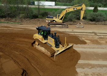 Using Trimble technology onsite has helped Hoffman Bros achieve higher efficiency onsite