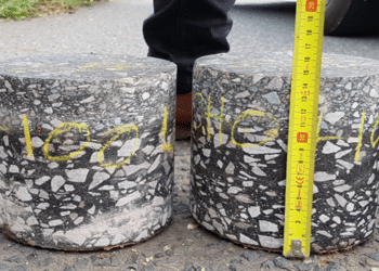 Figure 3.2: Pre-trial Core Specimens