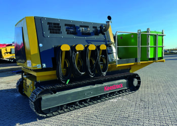 High efficiency is a key feature of Keestrack's novel power system