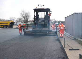 Breedon paved an area in the UK using Nypol RE 73