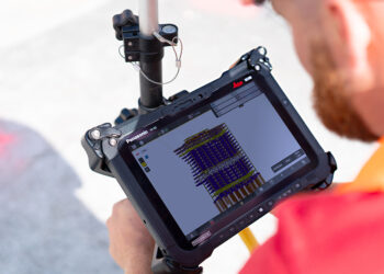 Leica CC200 CH high performance: Software tools on handheld devices are of major benefit for site personnel