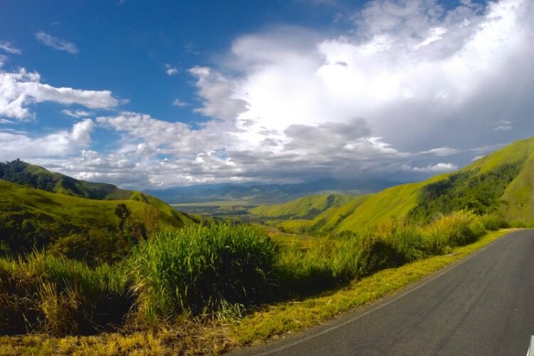 Papua New Guinea’s longest road is the Highlands Highway, sometimes known as the Okuk Highway (image © Colton Nie/Dreamstime)