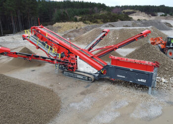 High efficiency is a key feature of Sandvik's new screening system