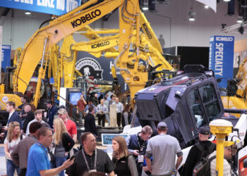 Las Vegas Convention Center - North Hall during CONEXPO-CON/AGG 2020 show (image courtesy CONEXPO-CON/AGG)
