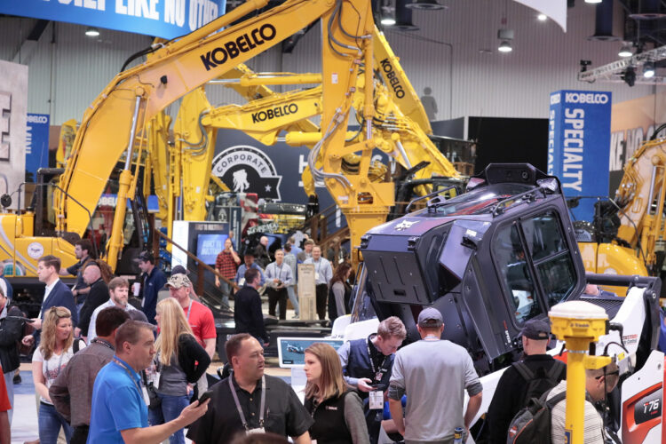 Las Vegas Convention Center - North Hall during CONEXPO-CON/AGG 2020 show (image courtesy CONEXPO-CON/AGG)