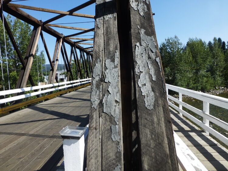 Wooden bridges have been noted for their longevity if well maintained, such as the Tulameen River Bridge in the town of Princeton in the Canadian province of British Columbia, built in the 1930s (image David Arminas/World Highways)
