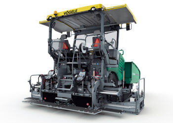 When fitted with the VF500 screed, the SUPER 1703i paver from Vögele is aimed at the North American market