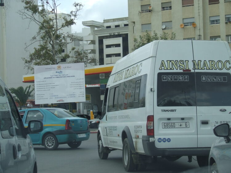 Morocco is aiming to improve safety on its congested city streets as well as its rural roads – image © courtesy of Mike Woof
