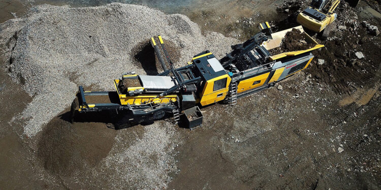 Keestrack's R5e impact crusher