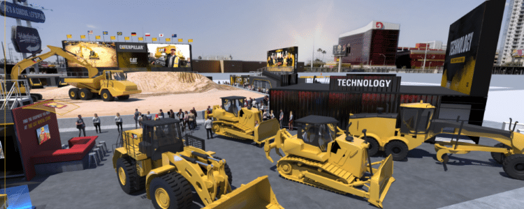 Caterpillar will have a massive presence at the upcoming CONEXPO-CON/AGG in Las Vegas