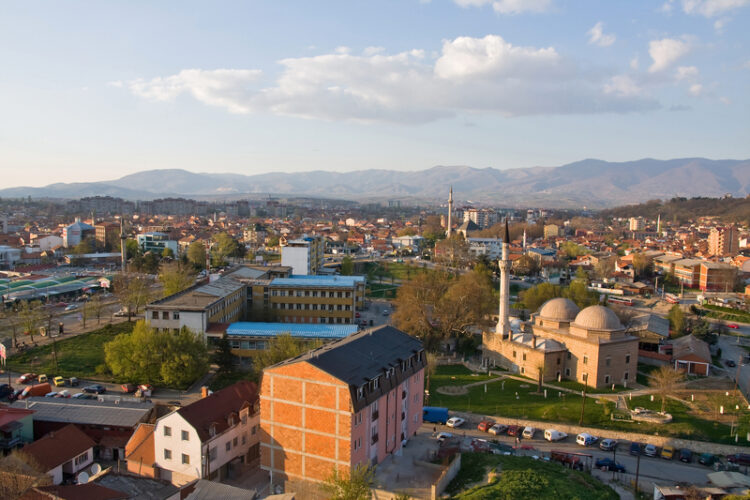 The North Macedonian capital Skopje is on European Route VIII (image © Salahudin/Dreamstime)