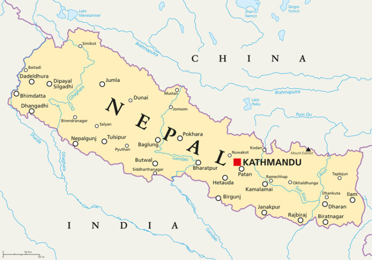 An important new flyover project is underway in Nepal – image courtesy of © Peter Hermes Furian | Dreamstime.com
