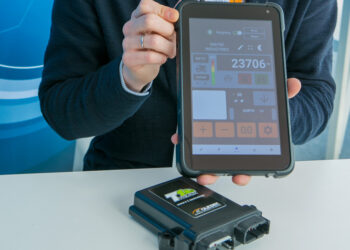 Outset's new T1 weighing device for vehicle payloads