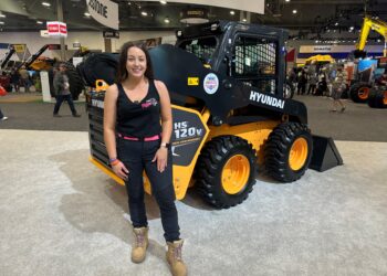 The Digger Girl at Conexpo 2023