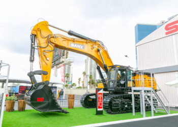 The SY750H excavator marks SANY’s entrance into the mining market