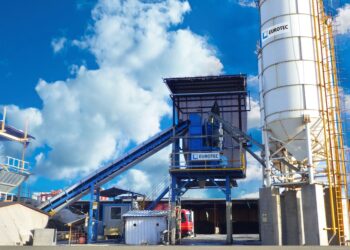 A Eurotec batching plant has played an important role in development of a port facility in Madagascar